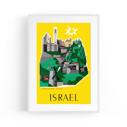 Israel by Jean David | Framed Vintage Travel Poster