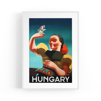 Hungary by Konecsni Kling | Framed Vintage Travel Poster