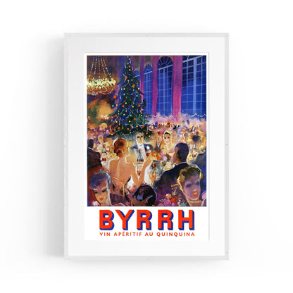 Festive Byrrh by Robert Falcucci | Framed Vintage Poster