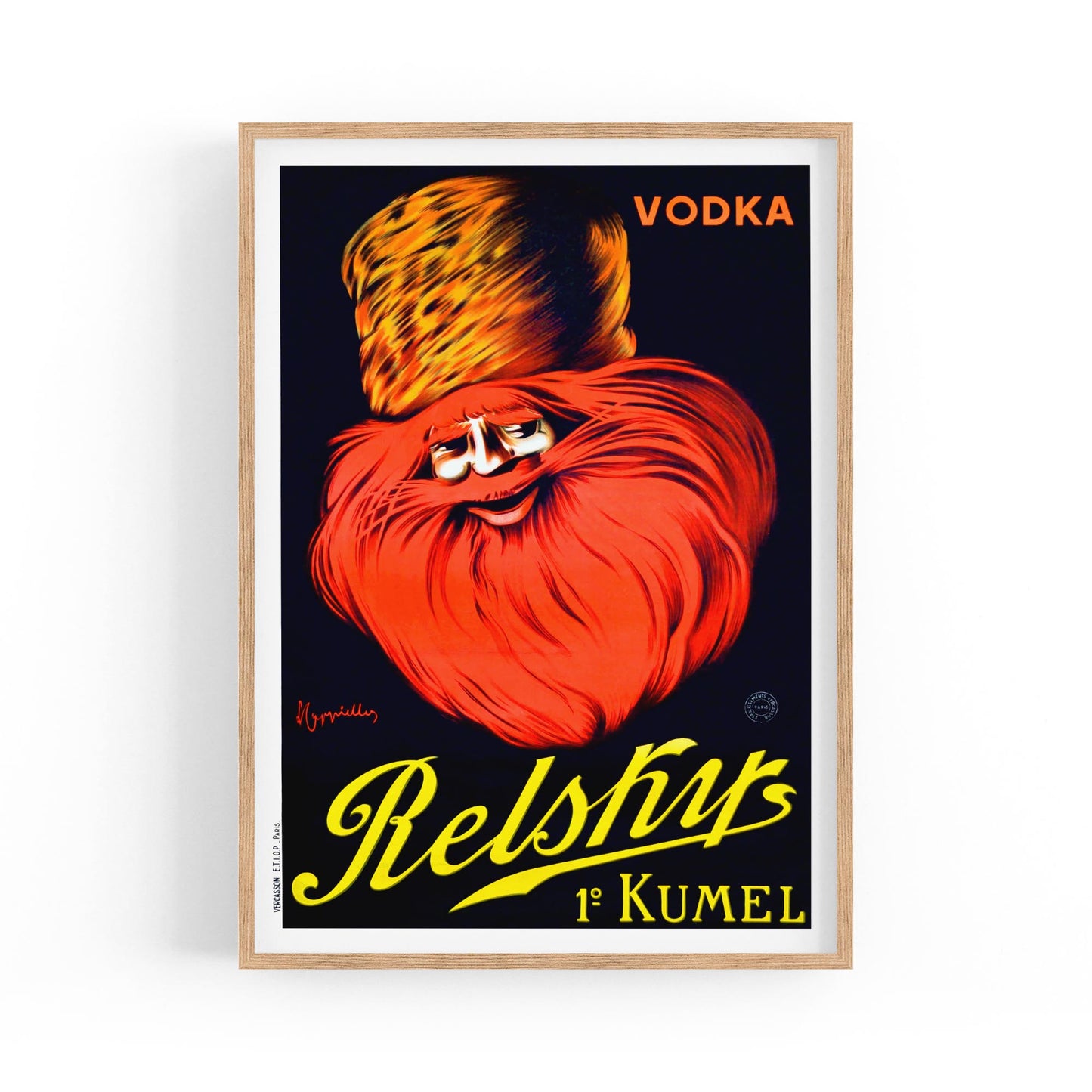 Relsky's Vodka by Leonetto Cappiello | Framed Vintage Poster