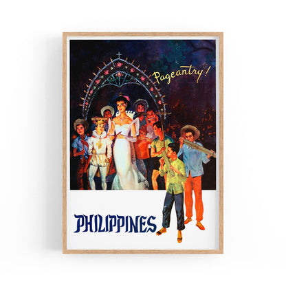 Philippines | Framed Vintage Travel Poster