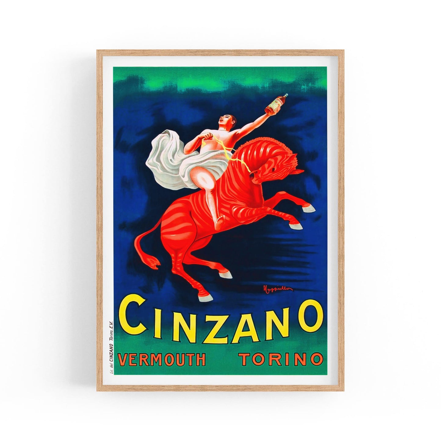 Cinzano Vermouth by Leonetto Cappiello | Framed Vintage Poster