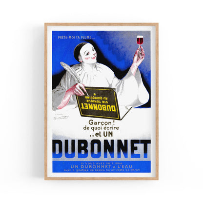 Dubonnet Aperitif by Carl Viertel | Framed Vintage Poster