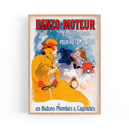 Benzo-Moteur French Car | Framed Vintage Poster