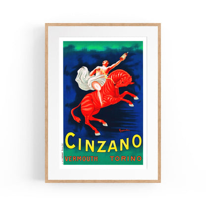 Cinzano Vermouth by Leonetto Cappiello | Framed Vintage Poster