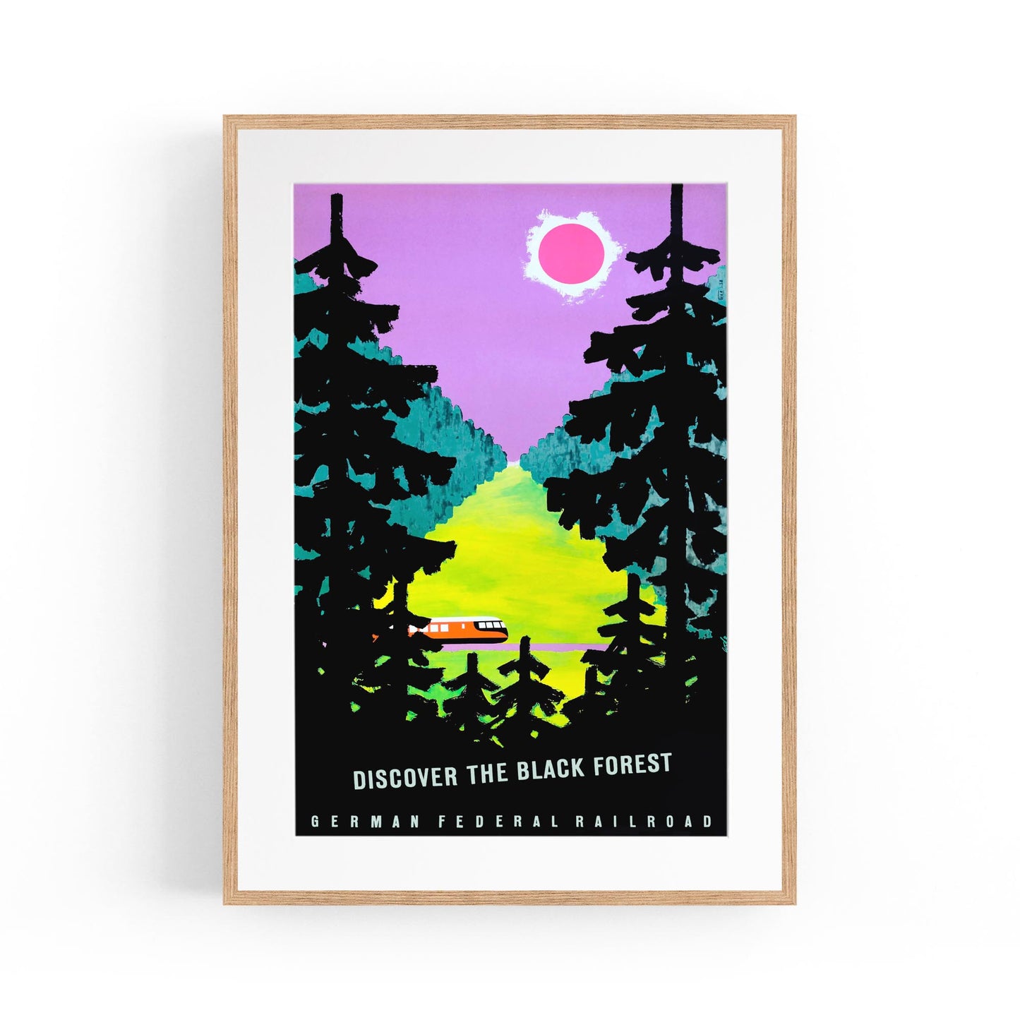 The Black Forest, Germany | Framed Vintage Travel Poster