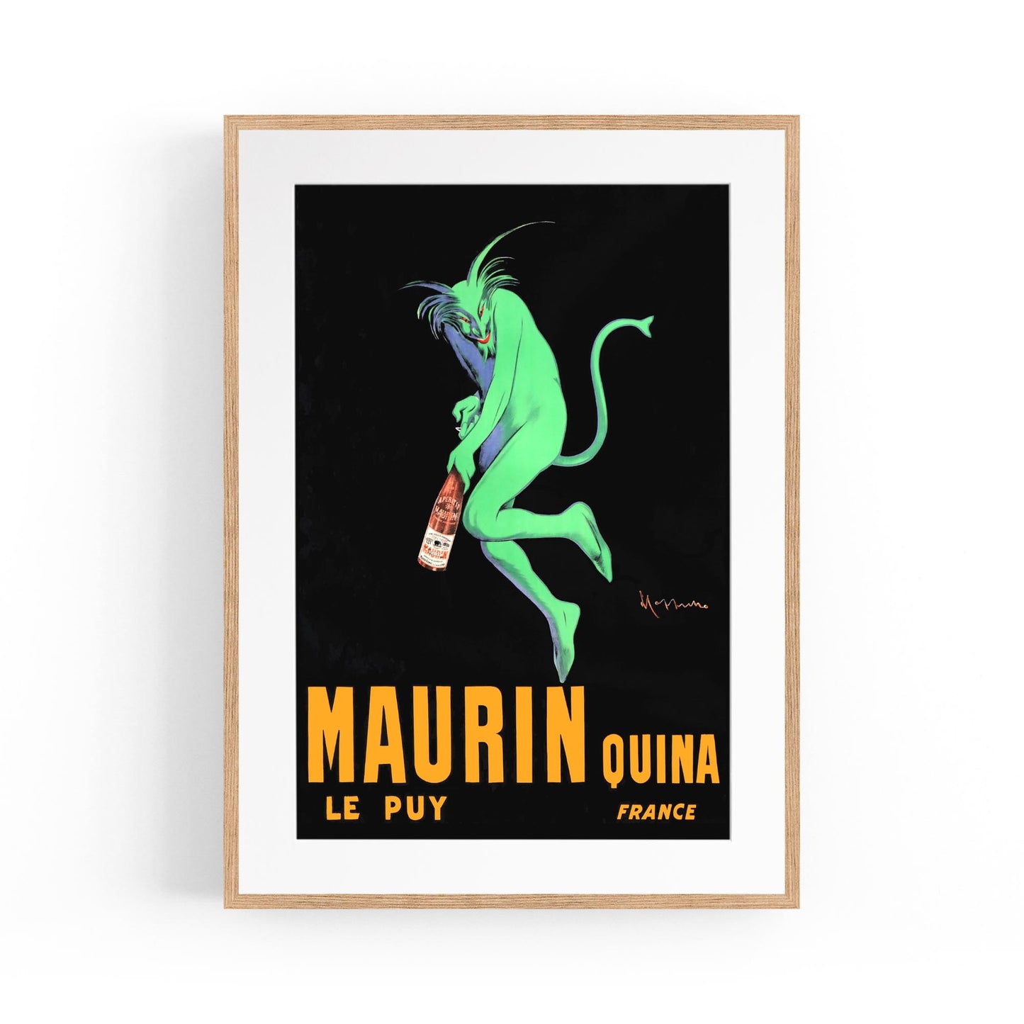 Maurin Quina by Leonetto Cappiello | Framed Vintage Poster