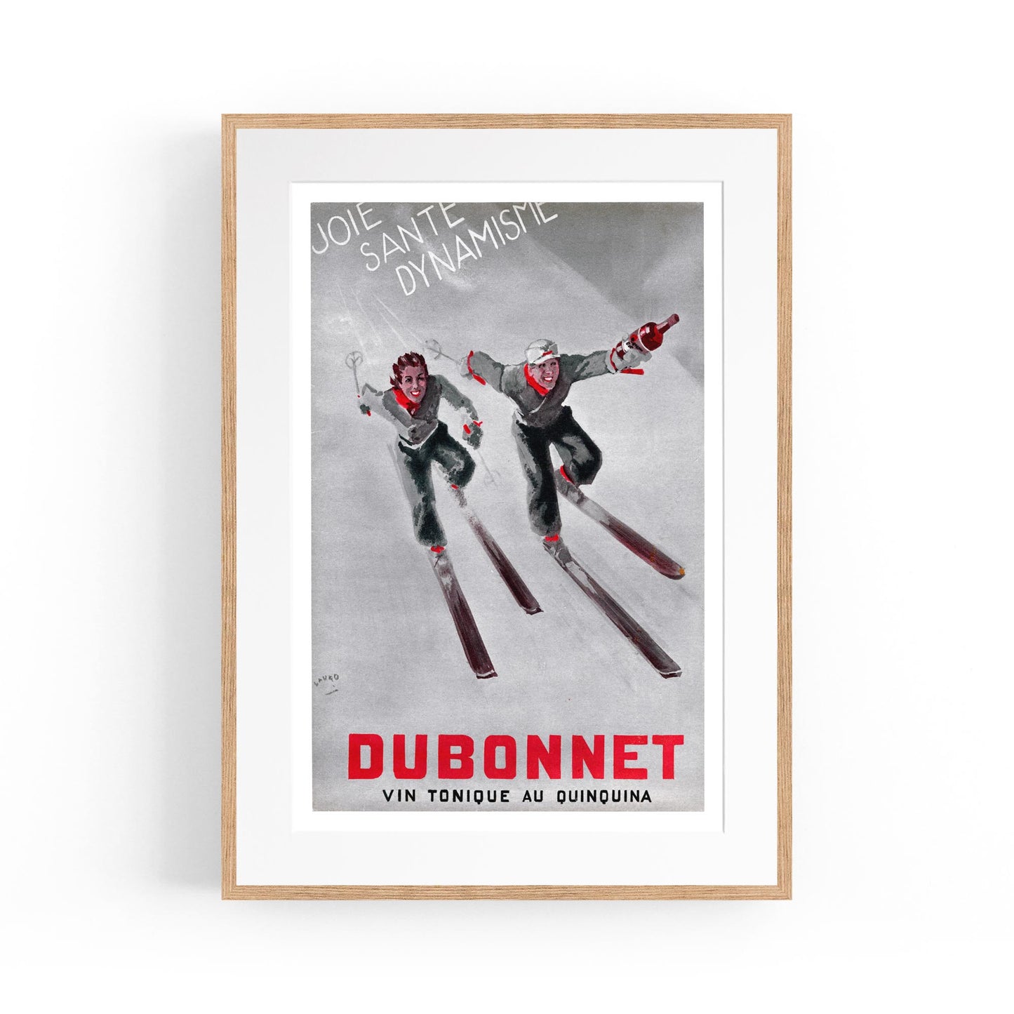 Dubonnet Aperitif by Maurice Lauro | Framed Vintage Poster