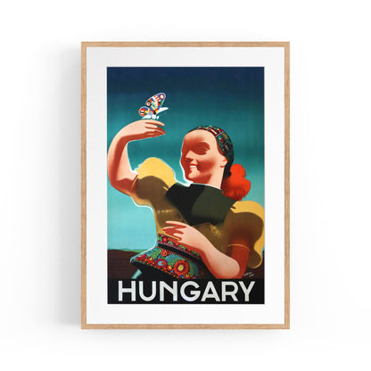 Hungary by Konecsni Kling | Framed Vintage Travel Poster