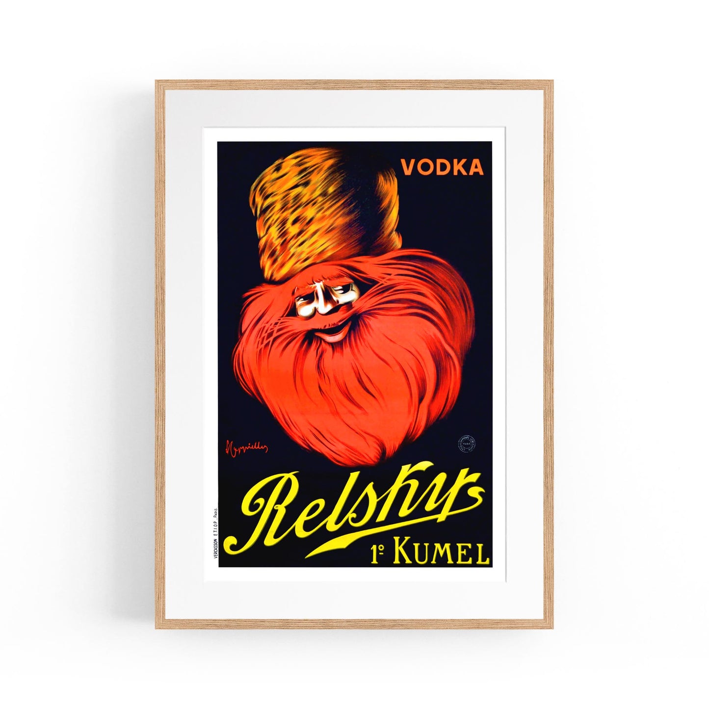 Relsky's Vodka by Leonetto Cappiello | Framed Vintage Poster