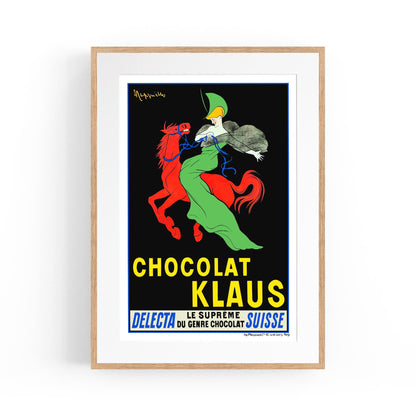 Chocolate Klaus by Leonetto Cappiello | Framed Vintage Poster