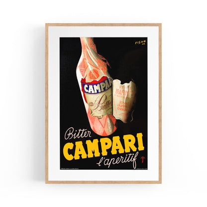 Campari by Carlo Fisanotti | Framed Vintage Poster