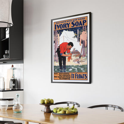 Ivory Soap Laundry | Framed Vintage Poster