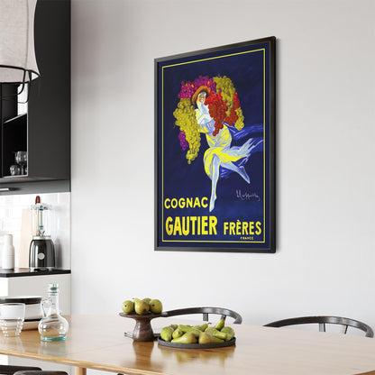 Gautier Freres Cognac by Leonetto Cappiello | Framed Vintage Poster