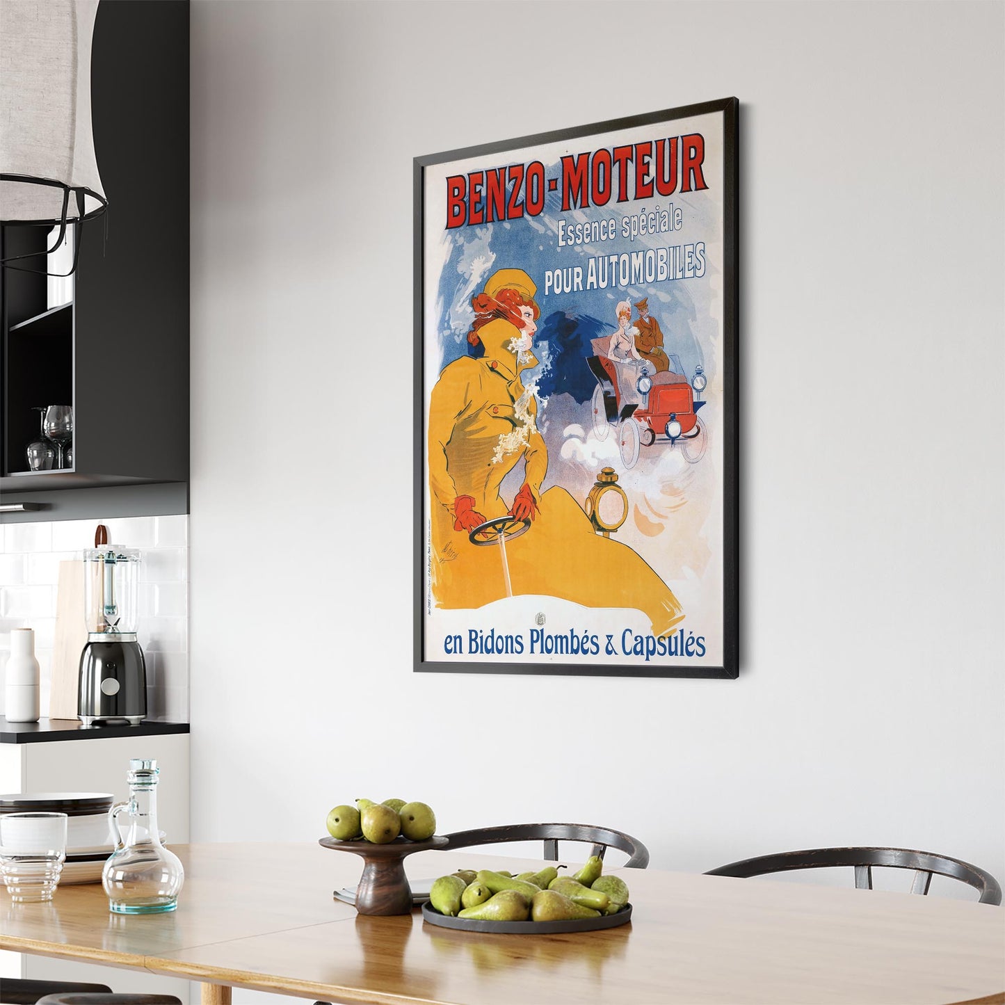 Benzo-Moteur French Car | Framed Vintage Poster