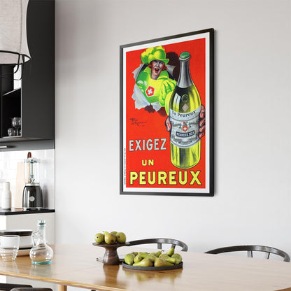 Exigez Un Peureux by Henry LeMonnier | Framed Vintage Poster