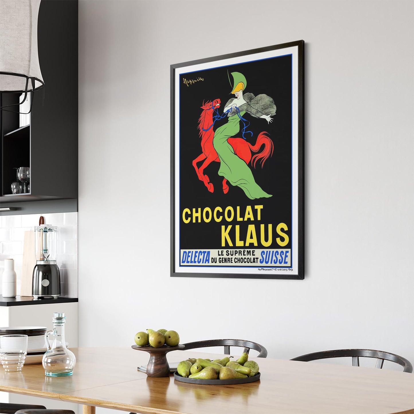 Chocolate Klaus by Leonetto Cappiello | Framed Vintage Poster