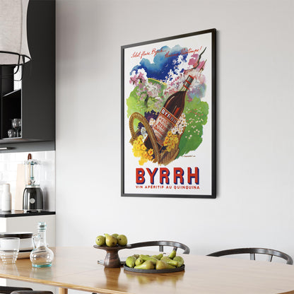 Spring Byrrh by Robert Falcucci | Framed Vintage Poster