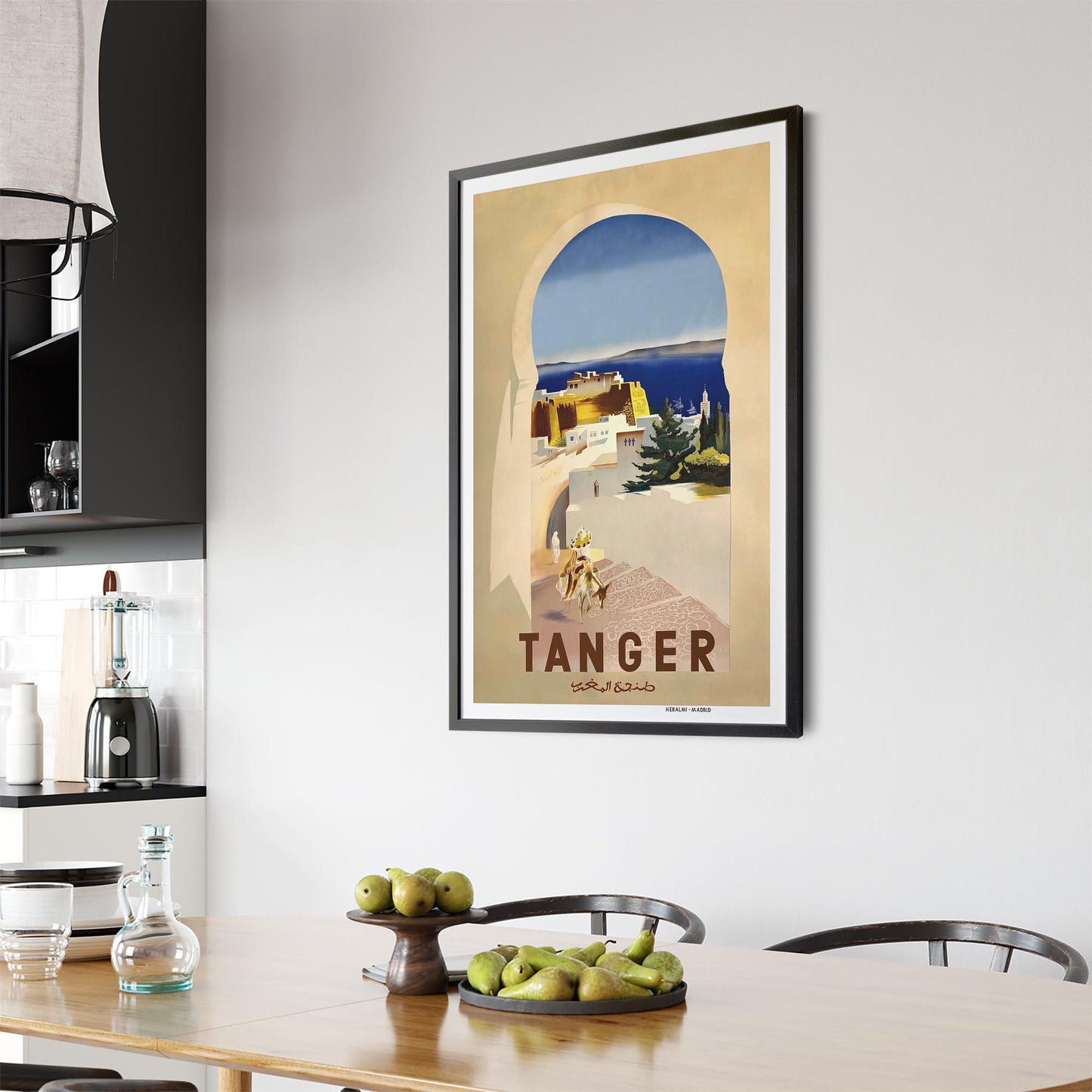 Tanger, Morocco | Framed Vintage Travel Poster