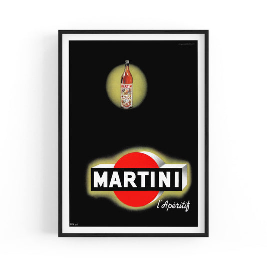 Martini L'Aperitif | Framed Vintage Poster
