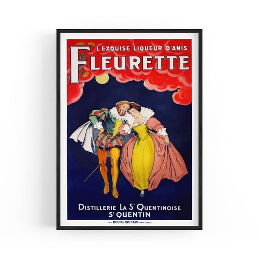 Fleurette Liqueur d'Anis | Framed Vintage Poster