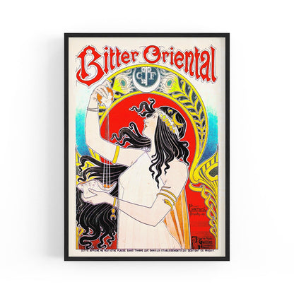 Bitter Oriental French | Framed Vintage Poster