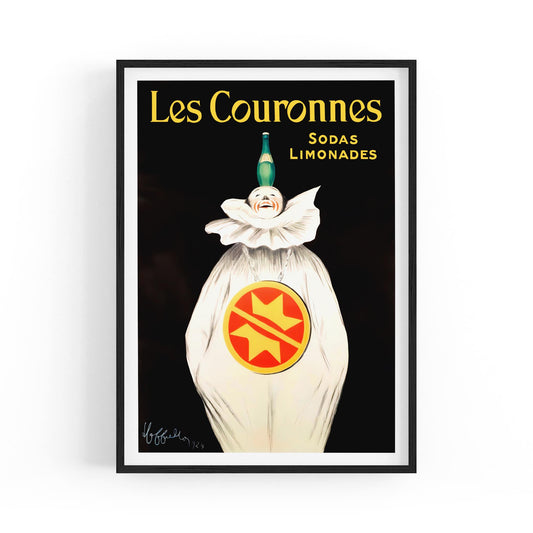 Les Couronnes Sodas Limonades by Leonetto Capiello | Framed Vintage Poster