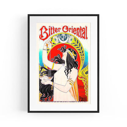 Bitter Oriental French | Framed Vintage Poster