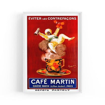 Cafe Martin by Leonetto Cappiello | Framed Vintage Poster