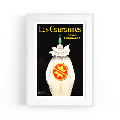 Les Couronnes Sodas Limonades by Leonetto Capiello | Framed Vintage Poster