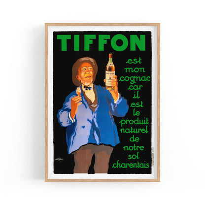 Tiffon Cognac French | Framed Vintage Drink Poster