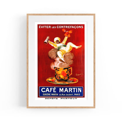 Cafe Martin by Leonetto Cappiello | Framed Vintage Poster