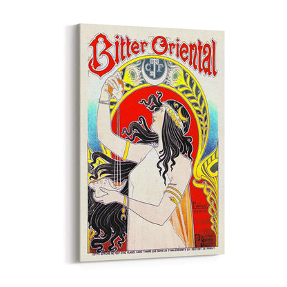 Bitter Oriental French | Framed Canvas Vintage Advertisement