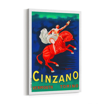 Cinzano Vermouth by Leonetto Cappiello | Framed Canvas Vintage Advertisement