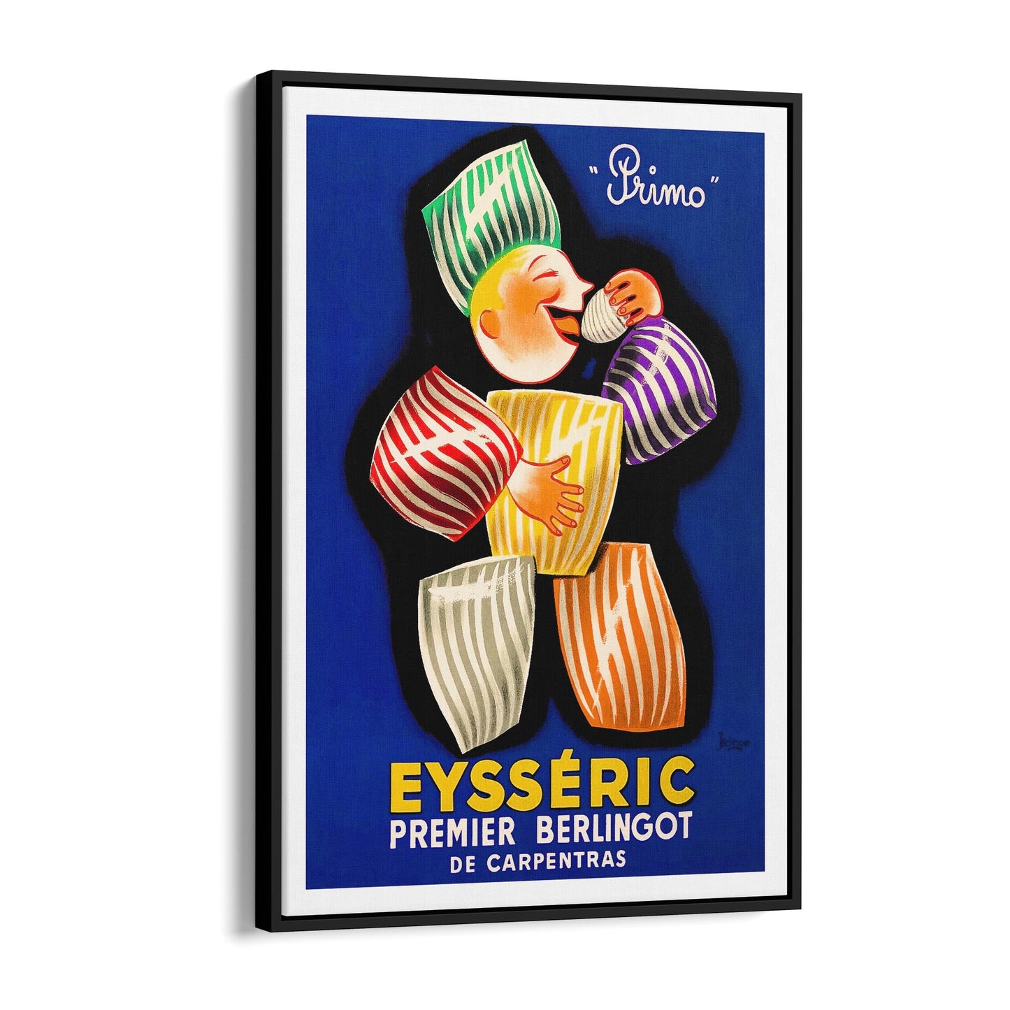 Eysseric by Jacques Bellenger French | Framed Canvas Vintage Advertisement