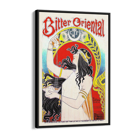 Bitter Oriental French | Framed Canvas Vintage Advertisement
