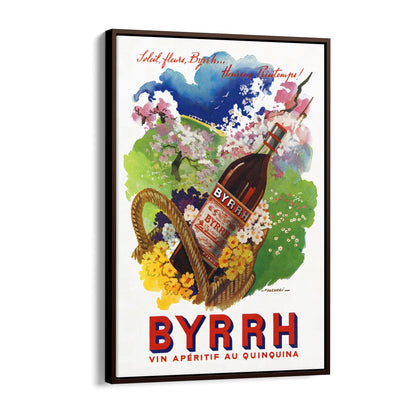 Spring Byrrh by Robert Falcucci | Framed Canvas Vintage Advertisement