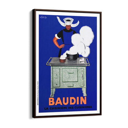 Baudin "La Cuisiniere Des Cuisinieres" by Leonetto Cappiello | Framed Canvas Vintage Advertisement