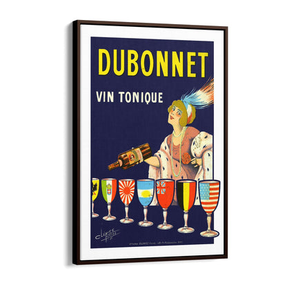 Dubonnet Aperitif #1 | Framed Canvas Vintage Advertisement