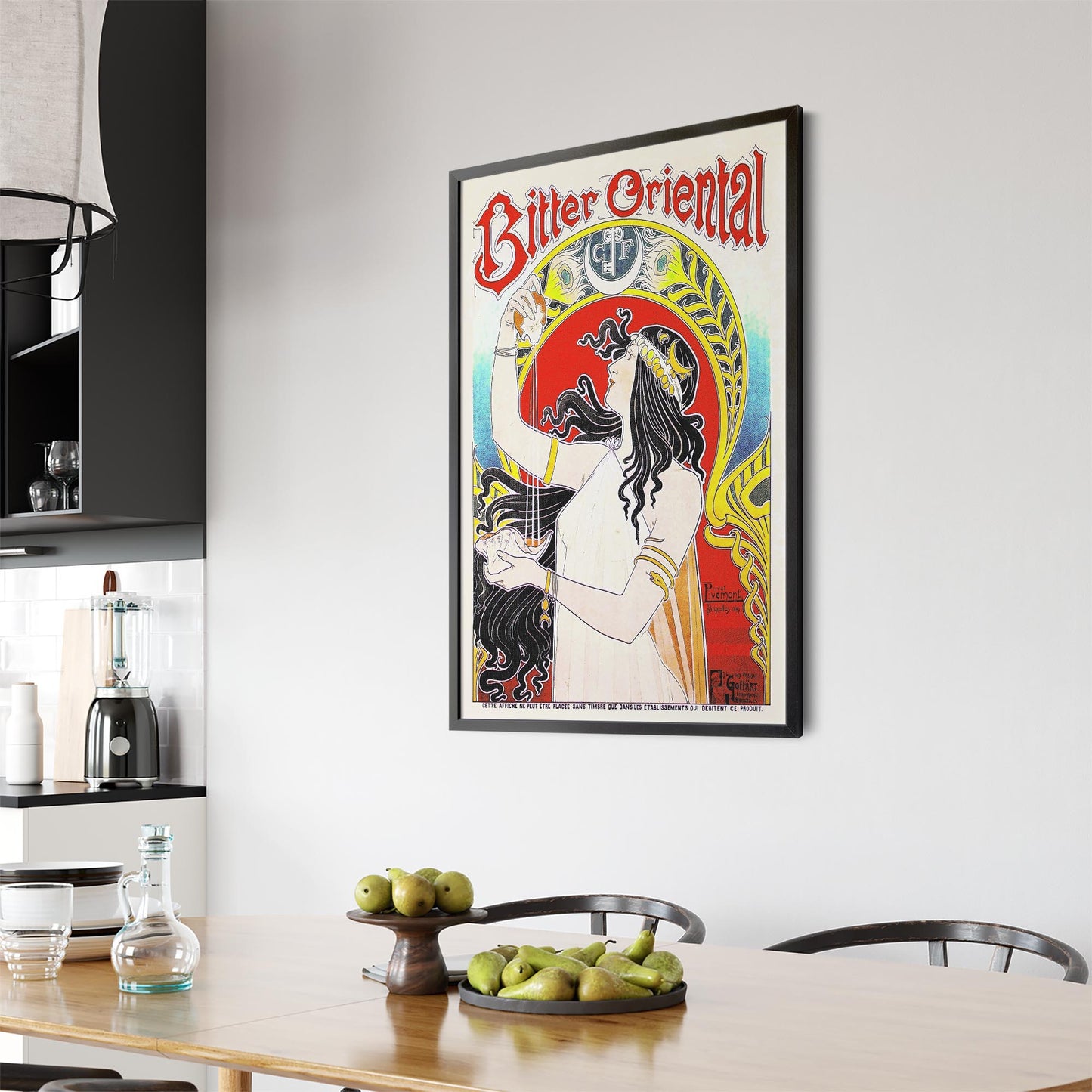 Bitter Oriental French | Framed Vintage Poster