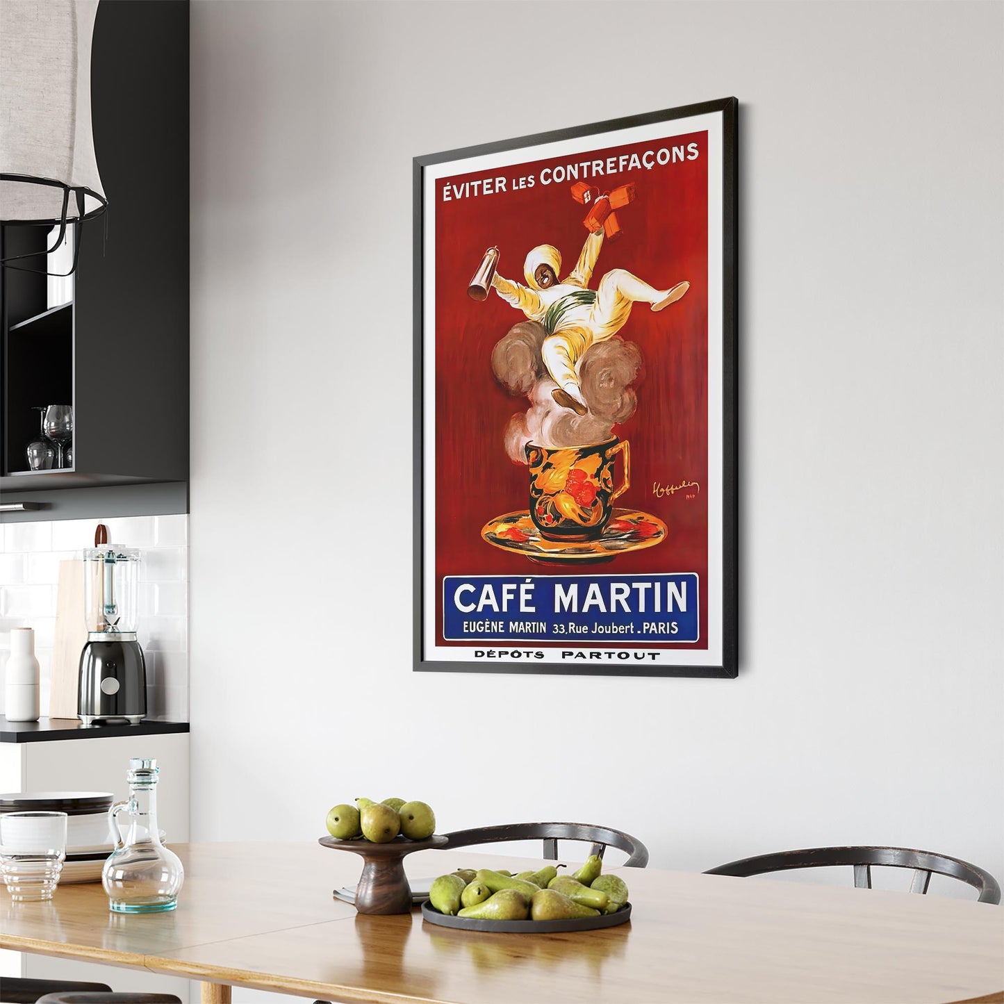 Cafe Martin by Leonetto Cappiello | Framed Vintage Poster