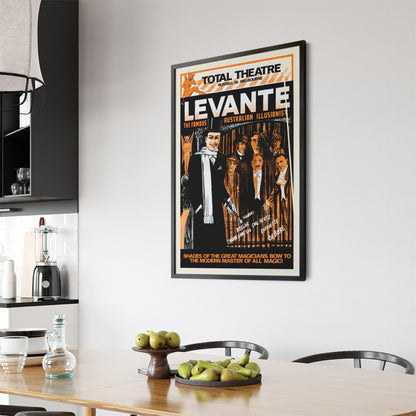 Levante "Total Theatre" Melbourne, Australia | Framed Vintage Poster